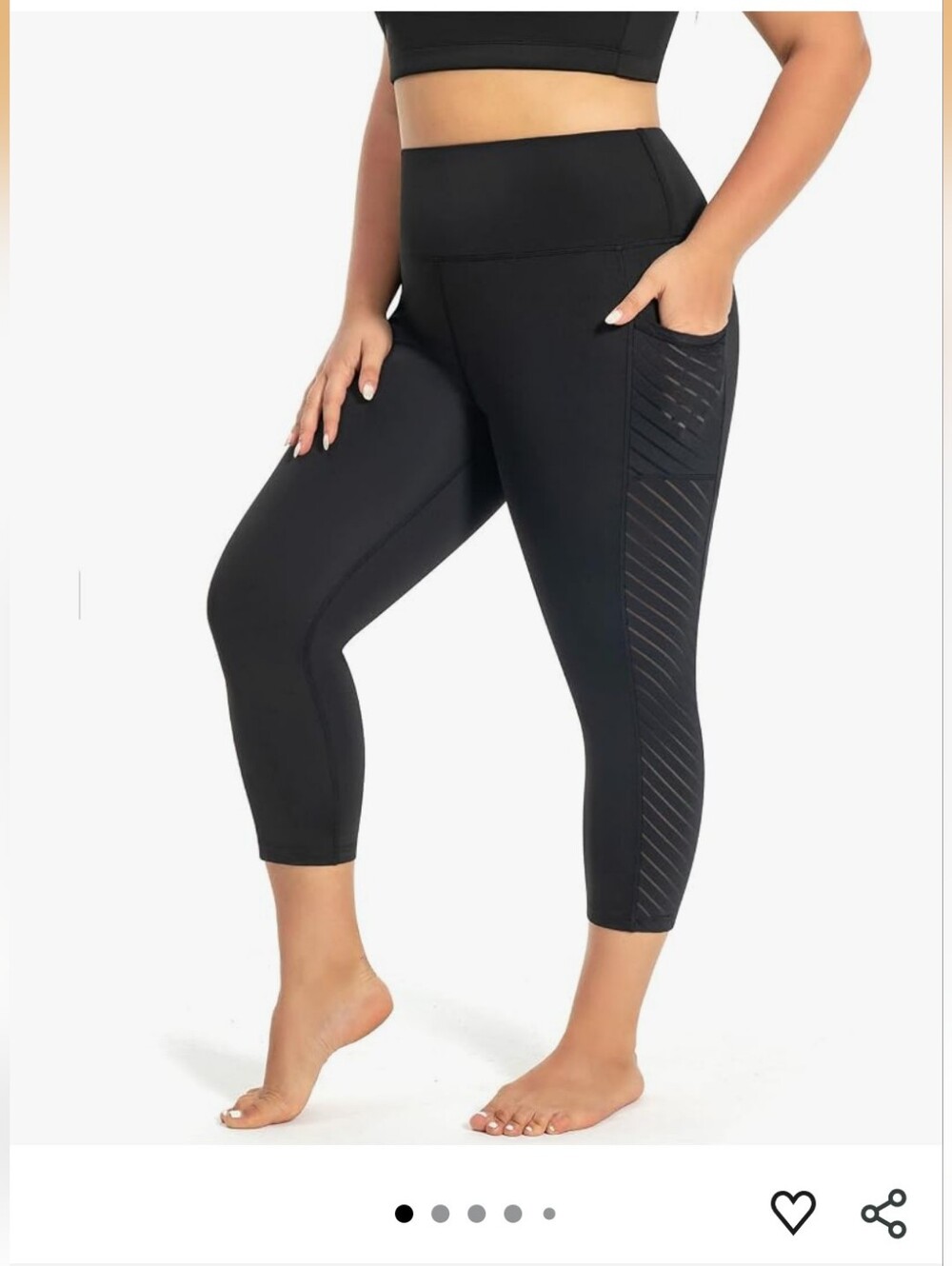 4X Plus active Capris